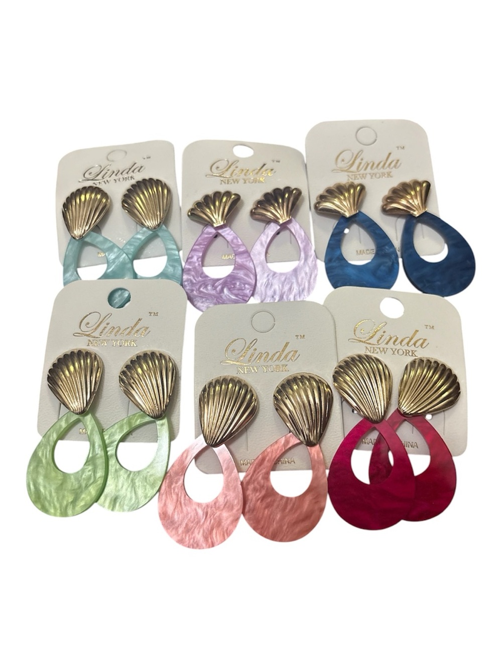 “LINDA!” Vintage style Earrings!